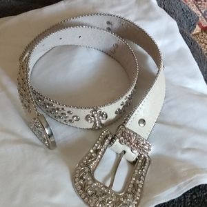 Women's Rhinestone Western Belt